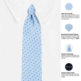 Peluche Classy Polka Dotted Necktie For Men