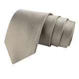 Peluche Beautiful Self Striped Design Necktie For Men