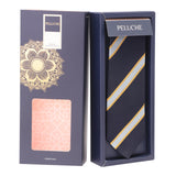 Peluche Striped Lines Necktie For Men
