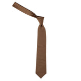 Peluche Solid Self Checkered Necktie For Men