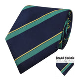 Peluche Gracious Striped Navy Blue Neck Tie For Men