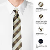 Neck Tie and Pocket Square Set for Men