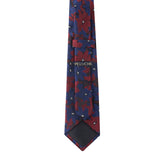 Peluche Mesmerizing Floral Blue Neck Tie For Men
