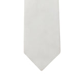 Peluche Refined Coral White Neck Tie For Men