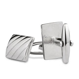 Peluche The Silver Stripe Cufflinks