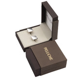 Peluche THE SILVER STRIPE CUFFLINKS