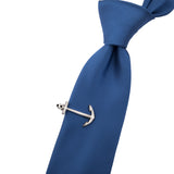 Peluche Grey Anchor Tie Pin Tie Pin