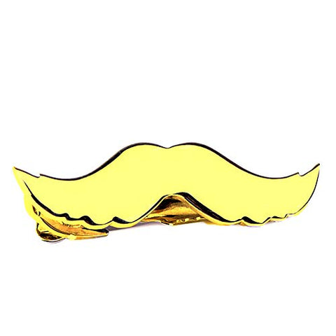 Peluche The Gold Manly Moustache Tie Pin for Men