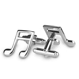 Peluche The Silver Note Cufflinks