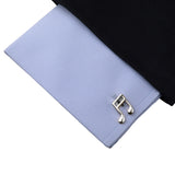 Peluche The Silver Note Cufflinks