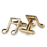 Peluche The Golden Note Cufflinks