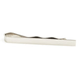 Peluche Twisted Silver Tie Pin