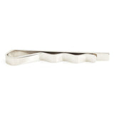 Peluche Twisted Silver Tie Pin