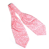 Peluche Dapper Drape Pink Cravat for Men