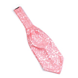 Peluche Dapper Drape Pink Cravat for Men