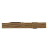 Peluche Teak Wood Beige Tie Pin