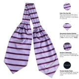 Peluche Classic Choker Purple Cravat for Men
