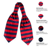 Peluche Suave Sash Red Cravat for Men
