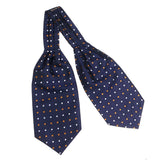 Peluche Luxe Lariat Blue Cravat for Men
