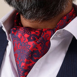 Peluche Fashion Flair Elysium Red Cravat for Men