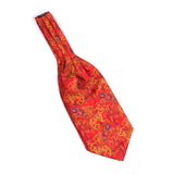 Peluche Royal Wrap Prestige Orange Cravat for Men