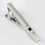 Peluche The Bling Bar Silver Cufflinks and Tie Pin Set