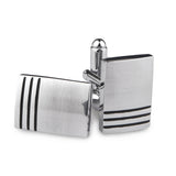 Kavove The Eloquient Stripe Cufflinks for Men