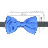 Kavove Solid Essentials Blue Bow Tie