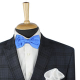 Kavove Solid Essentials Blue Bow Tie