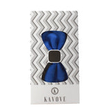 Kavove Solid Essentials Blue Bow Tie