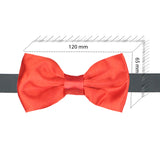 Kavove Solid Essentials Red Bow Tie