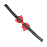 Kavove Solid Essentials Red Bow Tie