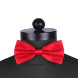 Peluche Sultry Red Cummerbund and Bow Tie Set Satin