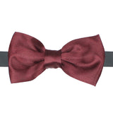 Kavove Solid Essentials Wine Bow Tie
