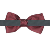 Kavove Solid Essentials Wine Bow Tie