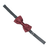 Kavove Solid Essentials Wine Bow Tie