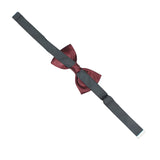 Kavove Solid Essentials Wine Bow Tie