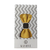 Kavove Solid Essentials Golden Bow Tie