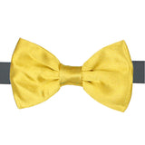 Kavove Solid Essentials Golden Bow Tie