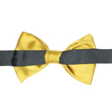 Kavove Solid Essentials Golden Bow Tie