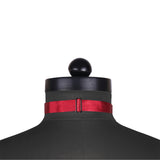 Peluche Maroon Affair - Cummerbund and Bow Tie Set Satin