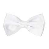 Kavove Solid Essentials White Bow Tie