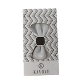 Kavove Solid Essentials White Bow Tie