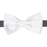 Kavove Solid Essentials White Bow Tie