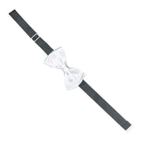 Kavove Solid Essentials White Bow Tie