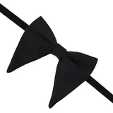 Kavove Solid Essentials Black Butterfly Bow Tie