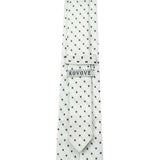Kovove The Pleasing Checkered White Necktie