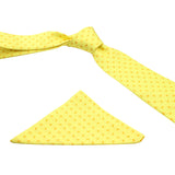 Neck Tie and Pocket Square Set for Men