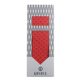 Neck Tie and Pocket Square Set for Men