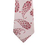 Kovove The Twining Paisley Pink Necktie For Men